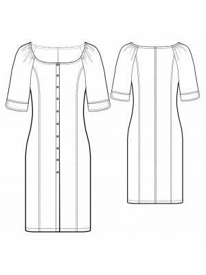 Pattern 5462 drawing