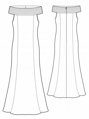 Pattern 5521 drawing