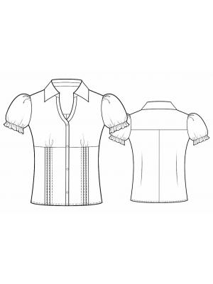 Pattern 5821 drawing